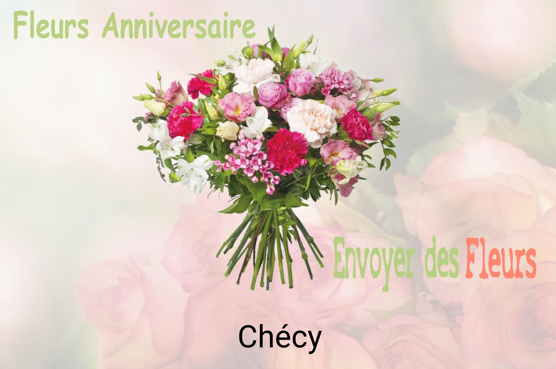 Bouquet de fleurs d’anniversaire livré à Chécy